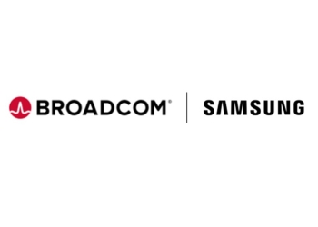 Samsung and Broadcom logos on the official key visual for their $200 billion memory and foundry MOU