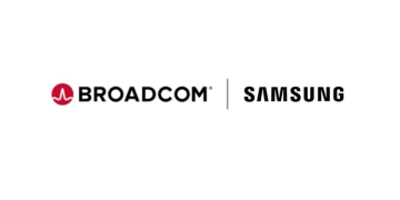 Samsung and Broadcom logos on the official key visual for their $200 billion memory and foundry MOU