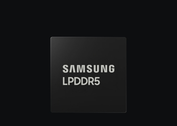 Samsung LPDDR5 DRAM memory chip, the type of memory used in Android smartphones