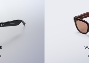 Samsung intelligent eyewear smart glasses designed with Gentle Monster and Warby Parker
