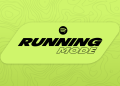 Spotify Running Mode official key art on a lime green background