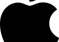 Apple logo, illustrating the camera-equipped AirPods demo video found in a macOS Tahoe 26.7 build