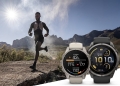 Garmin fenix 9 and fenix 9 Pro smartwatches shown on a trail-running background with stamina and watch-face screens