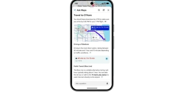 Google Ask Maps Personal Intelligence feature showing agentic food ordering and hotel discovery