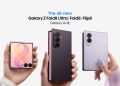 Samsung Galaxy Z Fold8 Ultra, Fold8 and Flip8 running One UI 9.0, held in hand
