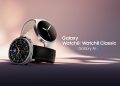 Samsung Galaxy Watch8 and Galaxy Watch8 Classic shown side by side in official Samsung press imagery