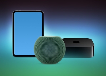 HomePod mini 2, iPad mini 8, and Apple TV 4K leak graphic