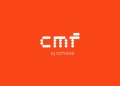 CMF by Nothing logo in white on an orange background