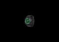 Samsung Galaxy Watch 6 Classic 47mm in black with a leather strap, official product render