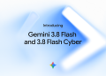 Gemini 3.8 Flash announcement header graphic from Google