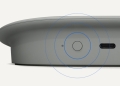 Google TV Streamer showing its USB-C port and status ring, now priced at $149.99