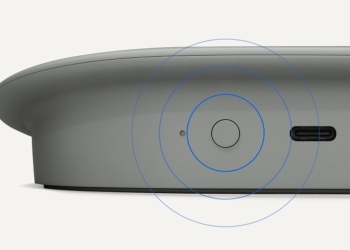 Google TV Streamer showing its USB-C port and status ring, now priced at $149.99