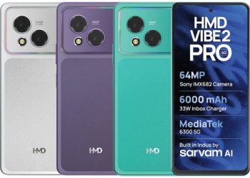 HMD Vibe2 Pro 5G India price and design, rear panel and camera module