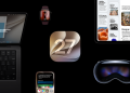 Apple iOS 27 official artwork showing the new Siri and Liquid Glass interface