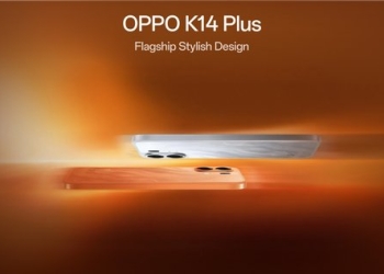 Oppo K14 Plus official product render published by Oppo India