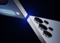 Samsung Galaxy S25 Ultra official render showing the rear camera array and S Pen, now eligible for the One UI 9 beta
