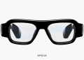 Snap Specs augmented reality glasses in black, front view