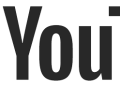 YouTube logo, play button icon and wordmark