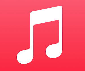 Apple Music for Android app icon on the Google Play Store listing