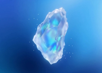 Gemini 4 Carbon header art showing an iridescent crystal on a blue gradient
