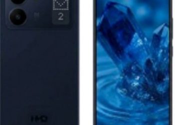 Leaked front and rear renders of the HMD Pulse 2T Pro showing its dot-matrix rear display