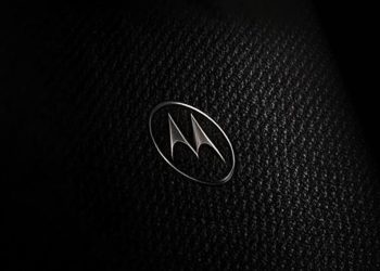 Motorola Signature 27 teaser showing a dark woven Tactical Weave back with a silver Motorola logo