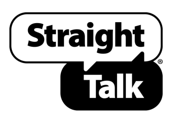 Straight Talk logo with two speech bubbles reading Straight and Talk