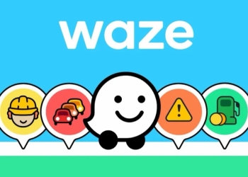 Waze logo and mascot, the navigation app Malaysia has banned for civil servants